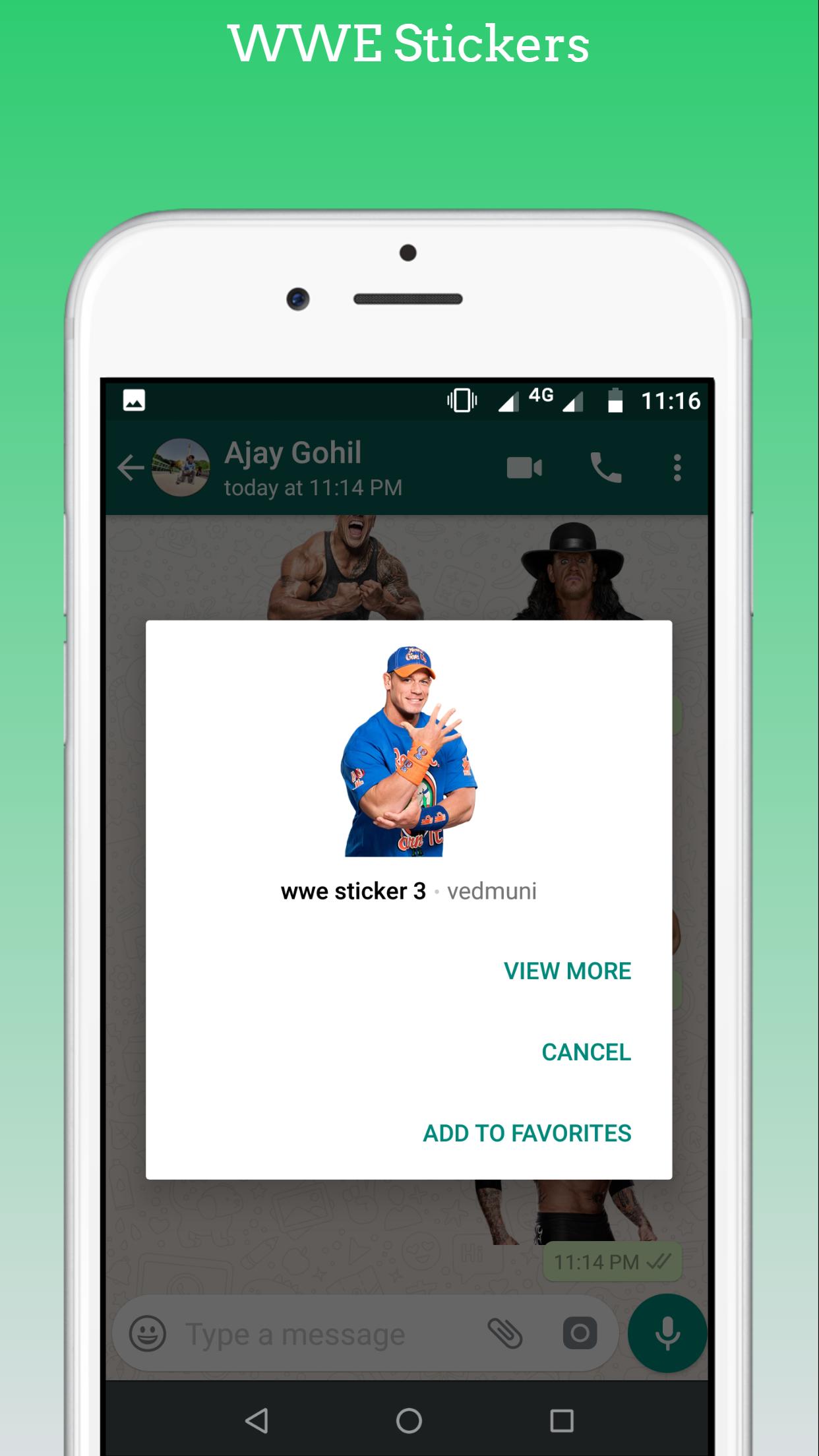 Wwe Stickers For Whatsapp Wastickerapps For Android Apk Download