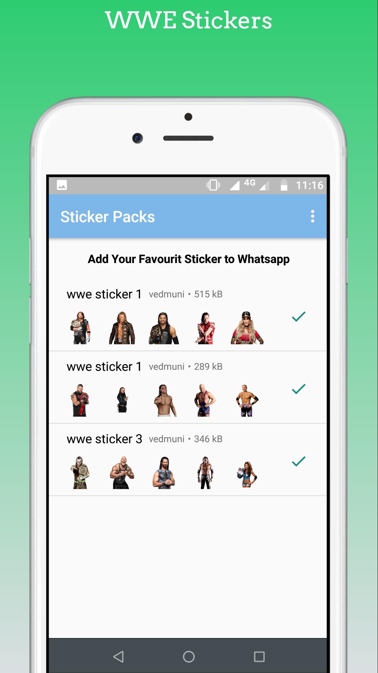 Wwe Stickers For Whatsapp Wastickerapps For Android Apk Download