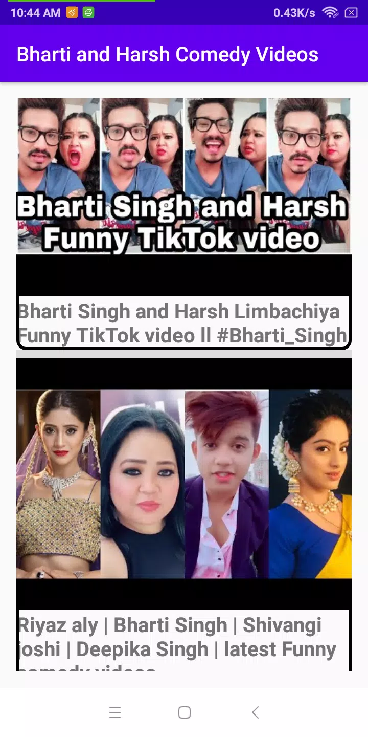 Bharti & Harsh Comedy Videos APK pour Android Télécharger