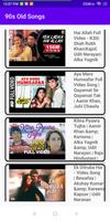 90 Music Videos : Hindi songs captura de pantalla 3