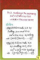 Vedic Maths - Factorization - 스크린샷 1