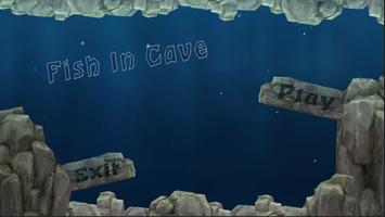 Fish In Cave Poster