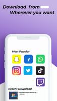 Videoder App NewVideo-Downloader تصوير الشاشة 1