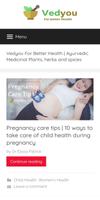 Vedyou - For Better Health اسکرین شاٹ 1