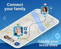 Gps Voice Navigation, Live Map Affiche