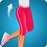 Gesäß und Beine Workout Zeichen