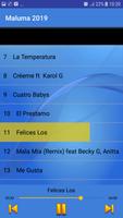 Maluma Best Songs 2019 – Linda Pero Peligrosa - capture d'écran 3
