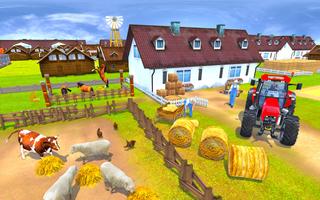 Farmer Tractor Driving Games Plakat