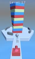 Hot Ball Fire 3D : Shooting Stack-Tower imagem de tela 3