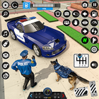 Carros transporte polícia EUA ícone