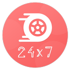 Vehicle 24x7-icoon