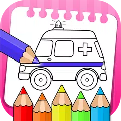 Vehicles Drawing Book