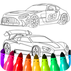 Monster Car and Truck Coloring ícone