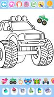 برنامه‌نما Monster Car and Truck Coloring عکس از صفحه