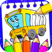 ”Vehicle Coloring Book Game