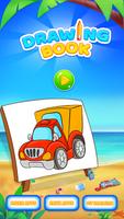 Vehicle Coloring Book پوسٹر