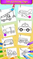 Vehicle Coloring Book 截圖 1