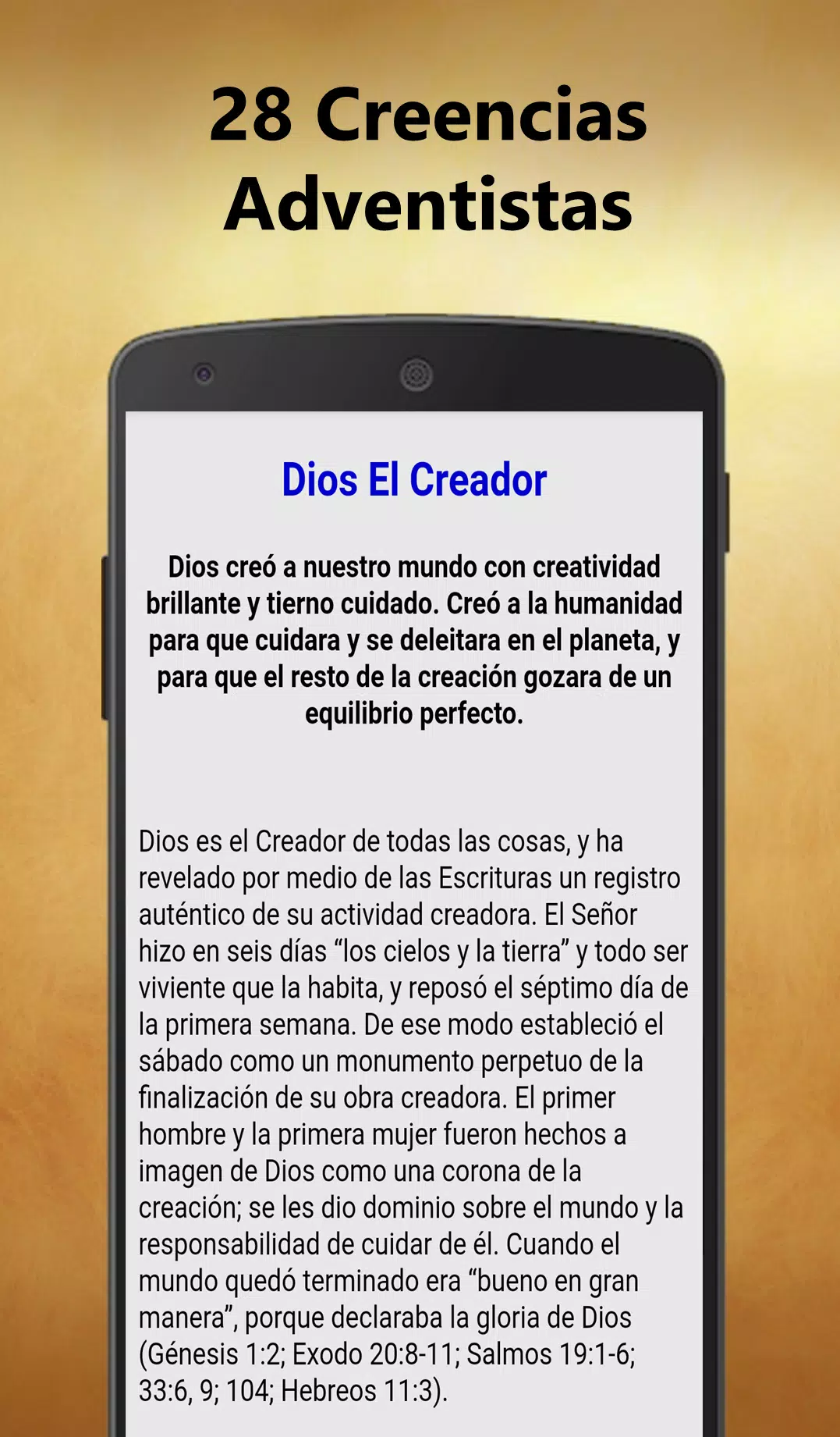 Descarga de APK de 28 Creencias Adventistas para Android Descarga de APK de 28 Creencias Adventistas para Android