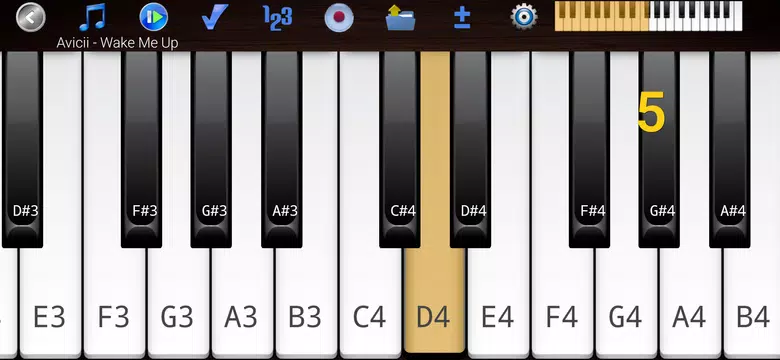 Screenshot 1 for Piano Melody - Play by Ear