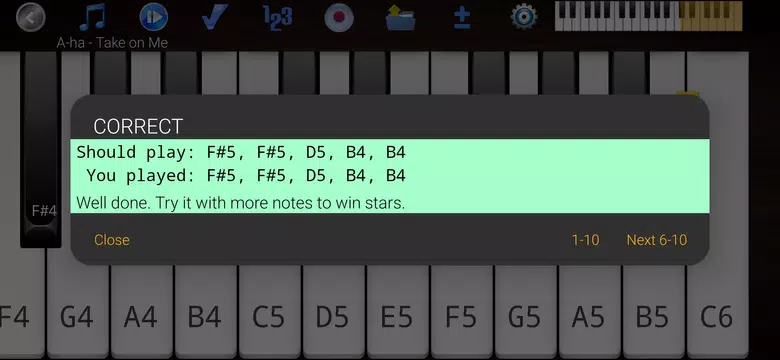 Screenshot 3 for Piano Melody - Play by Ear