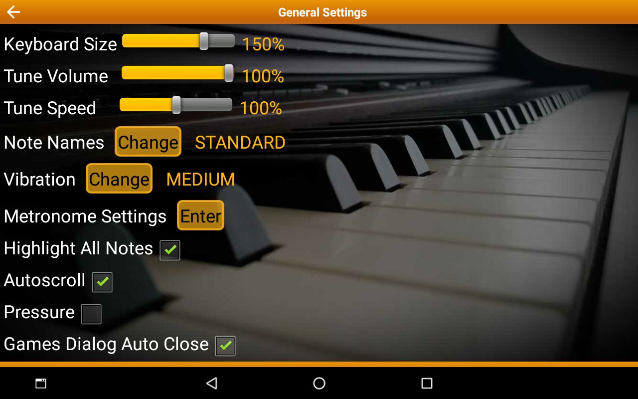 موازين وأوتار البيانو - تعلم العزف على البيانو for Android - APK Download