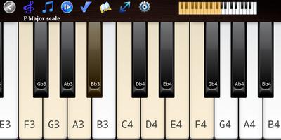 Escalas y acordes de piano captura de pantalla 1