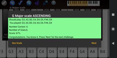 Piano scale & chords pro captura de pantalla 2