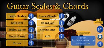 Guitar Scales & Chords poster