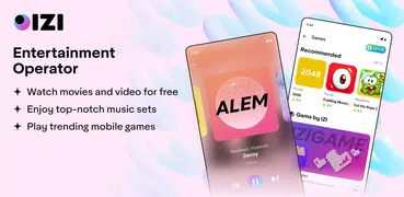 IZI: play, listen, watch, call