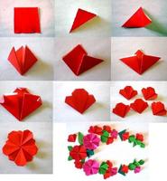 Simple Origami Tutorial Design and Idea capture d'écran 1
