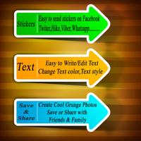 Grunge Photo Frames poster