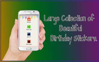 Birthday Stickers poster