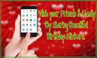 Birthday Stickers screenshot 1