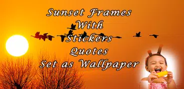 Sunset Photo Frames