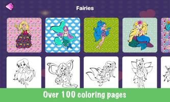 برنامه‌نما Coloring Books for Girl عکس از صفحه