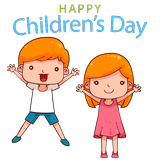 Childrens Day Stickers for WhatsApp icône