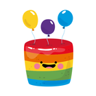 Happy Birthday Stickers - WASt 图标