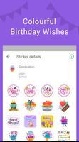 Happy Birthday Stickers - WASt स्क्रीनशॉट 2