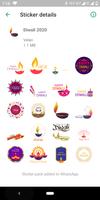 Diwali Stickers WAStickerApps تصوير الشاشة 2