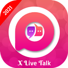 X live talk icono
