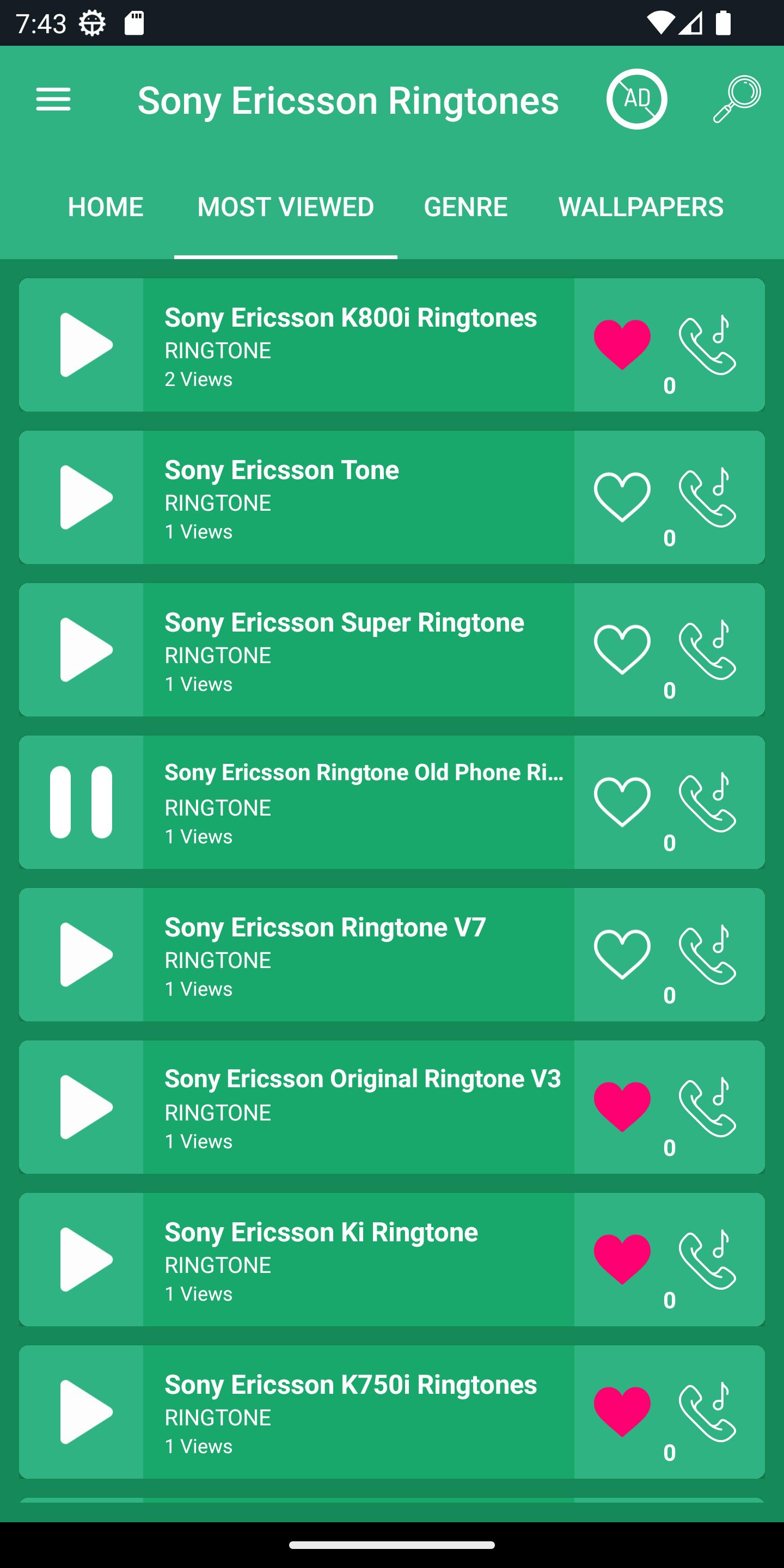All OLD Sony ERICSSON Ringtone APK for Android Download