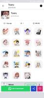 Sticker WhatsApp Telegram постер