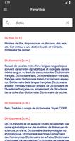 Poster Dictionnaire Français Français