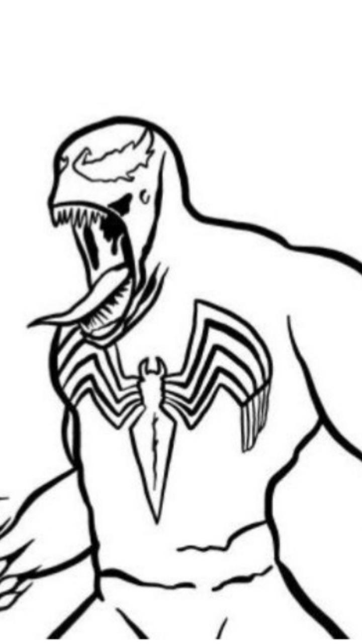 APK Cómo dibujar Venom superhéroe untuk Muat Turun Android