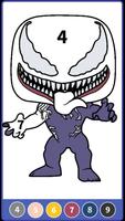 Symbiote Superhero Coloring screenshot 3