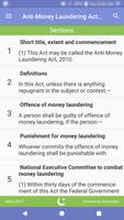 Anti-Money Laundering Act 2010 تصوير الشاشة 1