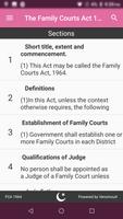 FCA 1964 - Family Courts Act скриншот 1