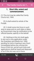 FCA 1964 - Family Courts Act تصوير الشاشة 2