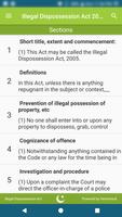 Illegal Dispossession Act 2005 syot layar 1
