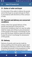 Sale of Goods Act (1930) SOGA تصوير الشاشة 3